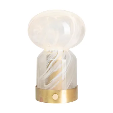Essence Cloudy candeeiro de mesa portátil - Latão-vidro - Örsjö Belysning