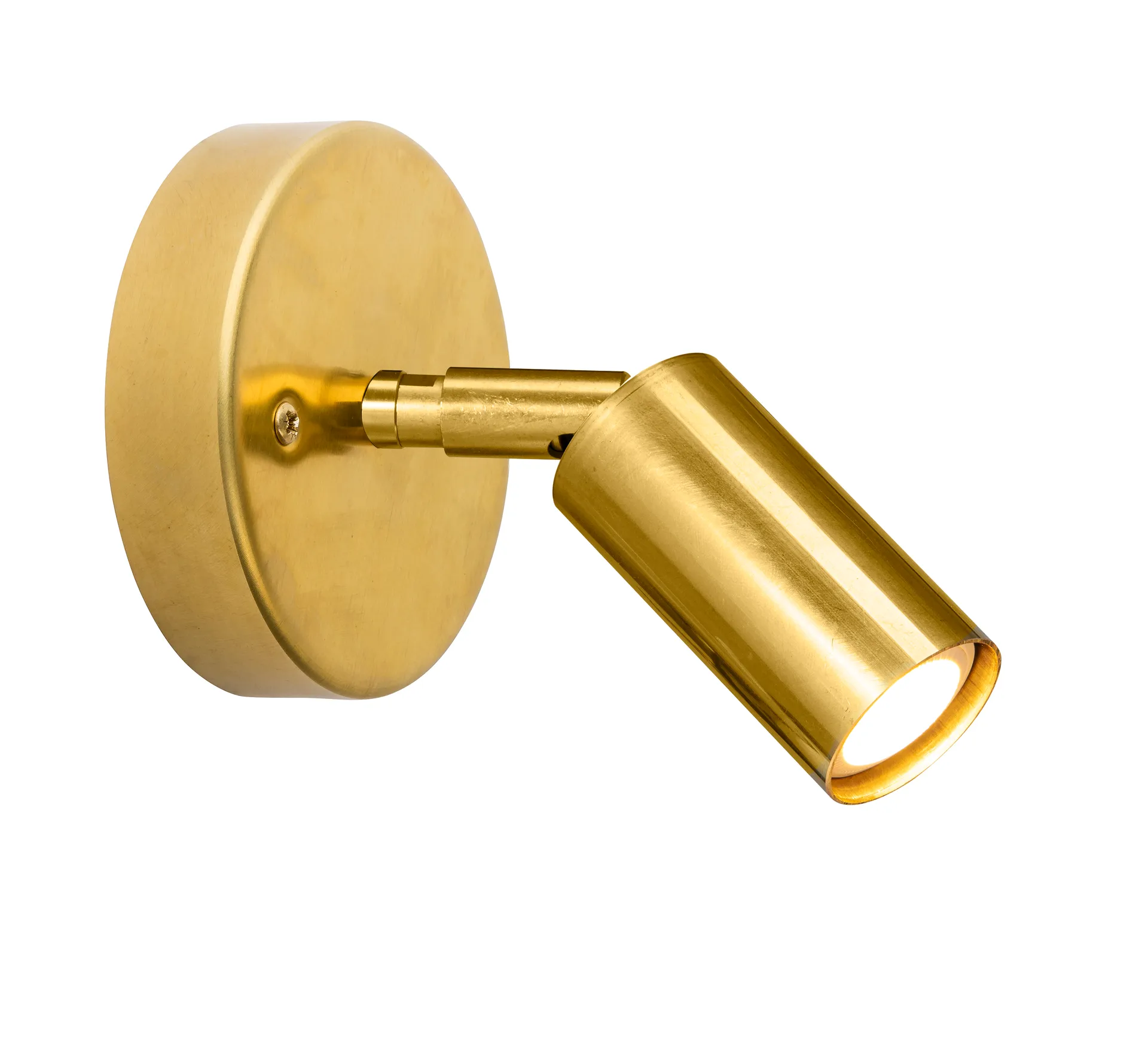 Starlight 1 candeeiro de teto/parede de instalação fixa, Latão cru Örsjö Belysning