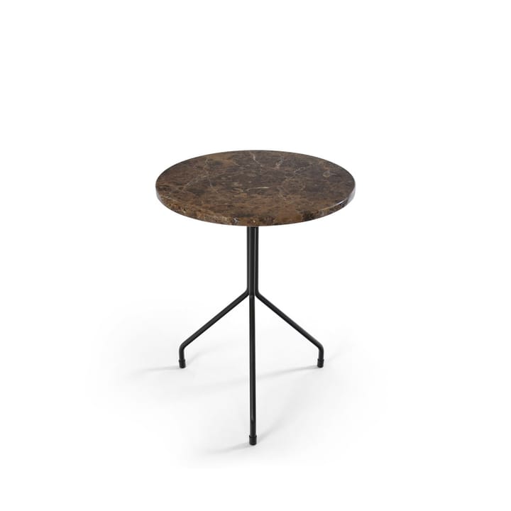 Allforone mesa de centro - Brown Emperador-black, Ø50 cm - OX Denmarq