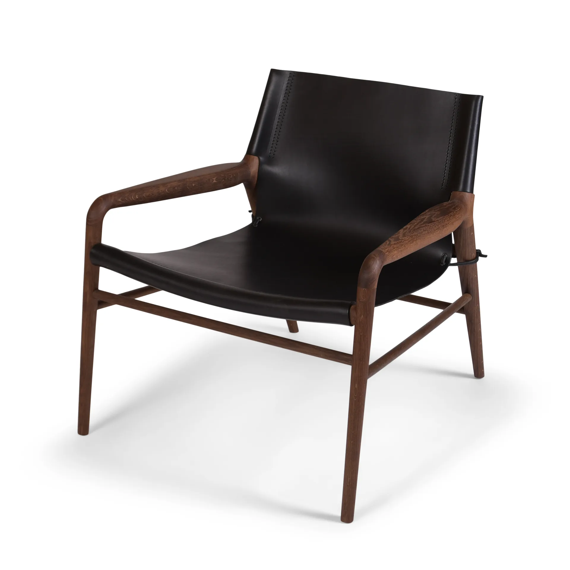 Poltrona Rama Chair carvalho fumado, Preto OX Denmarq