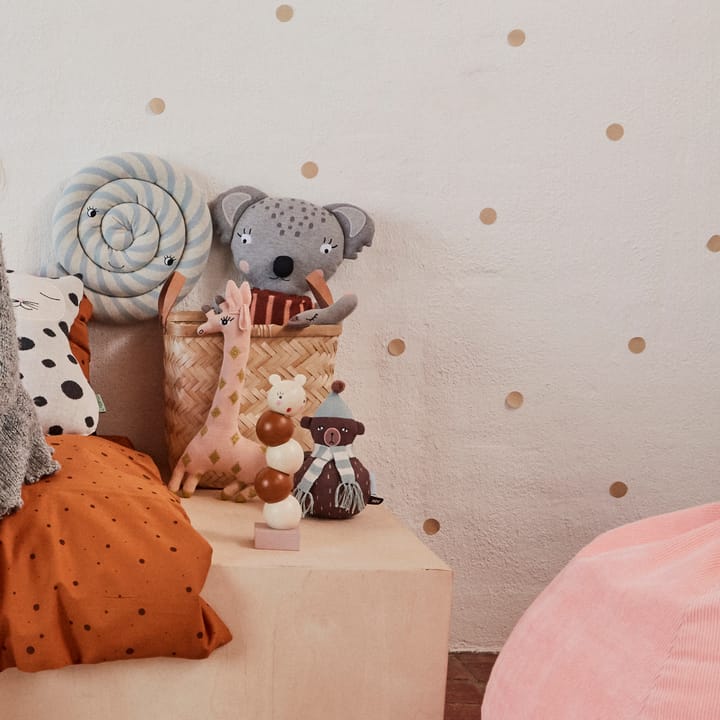 Baby Guggi Giraffe, pink-amber OYOY