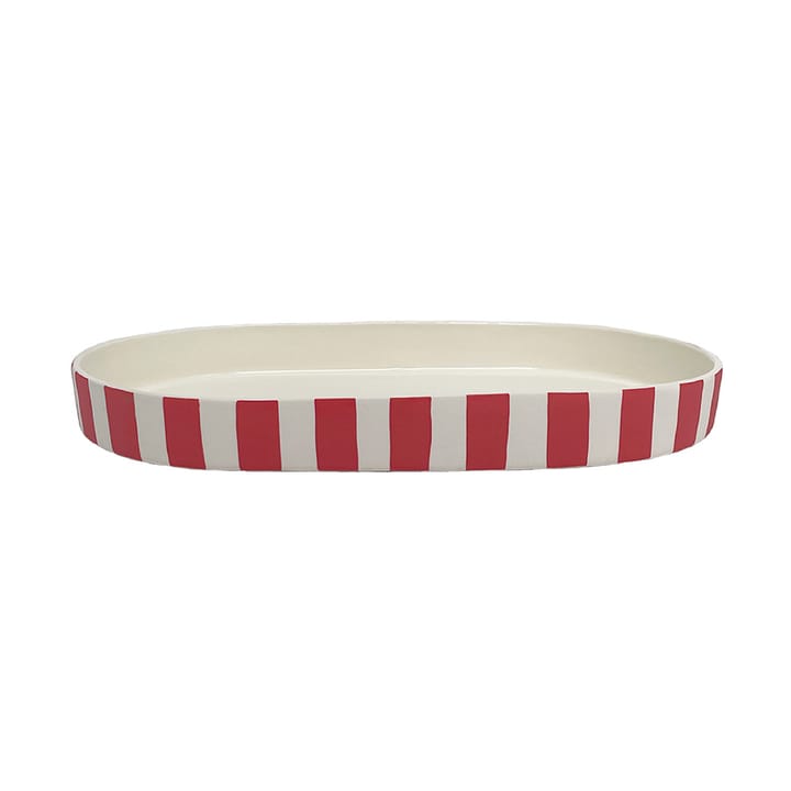 Bandeja decorativa Toppu oval - Cherry Red - OYOY