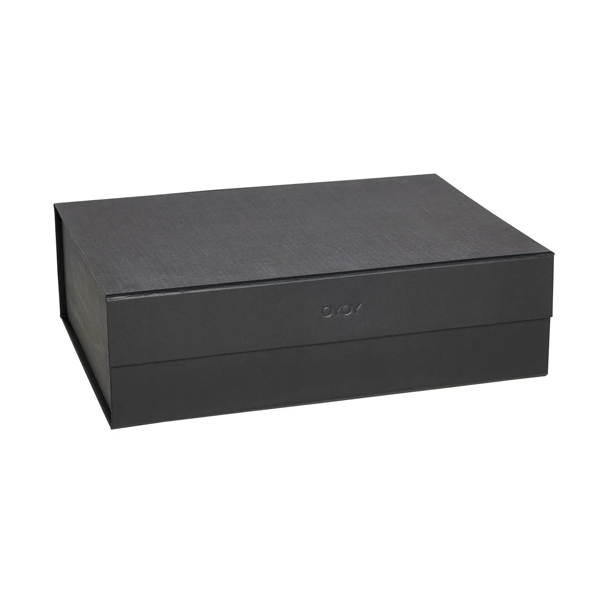 Caixa de armazenamento de bolas de Natal Hako 32x44 cm, Black OYOY