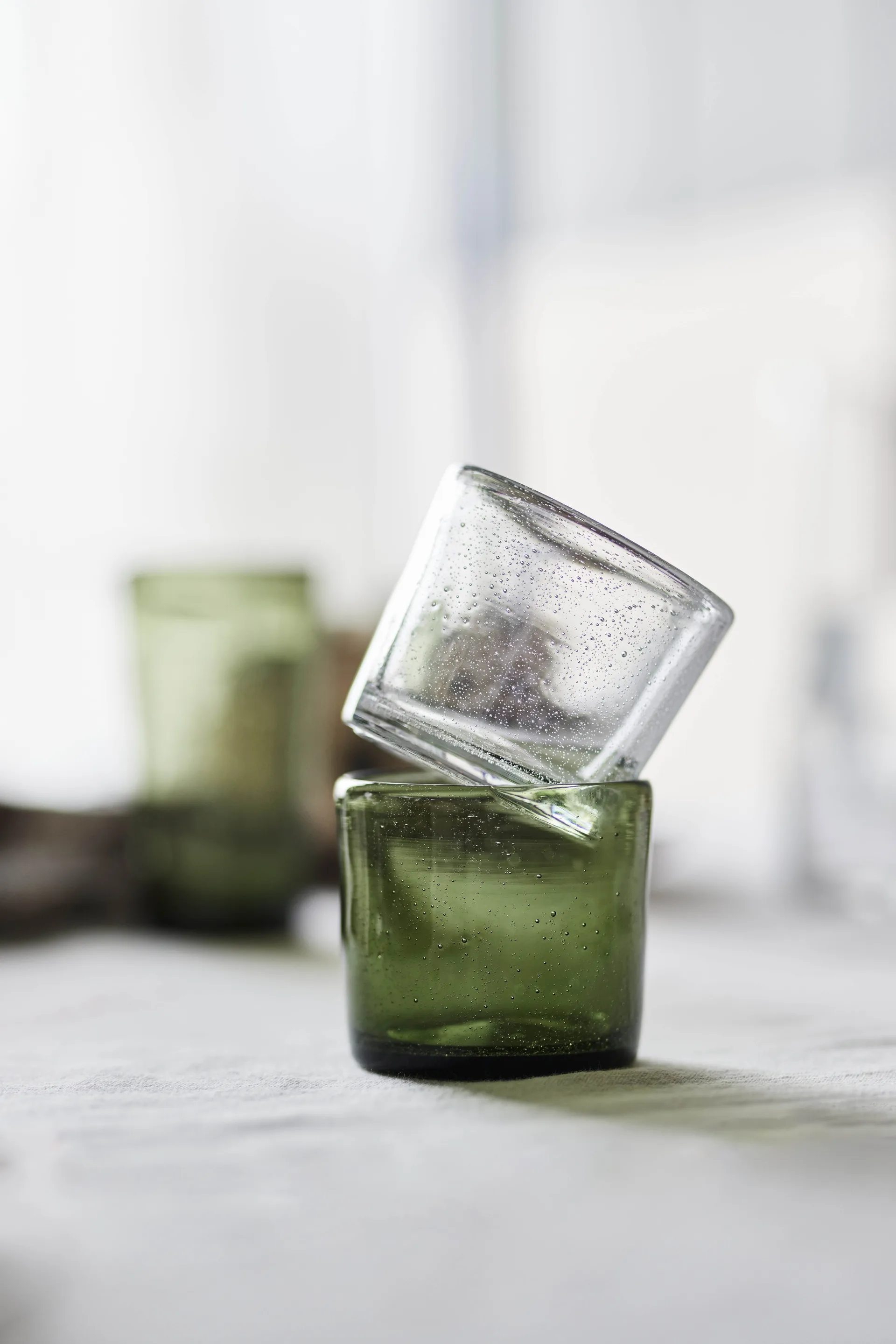 Copos Kuki 4 unid., Clear OYOY