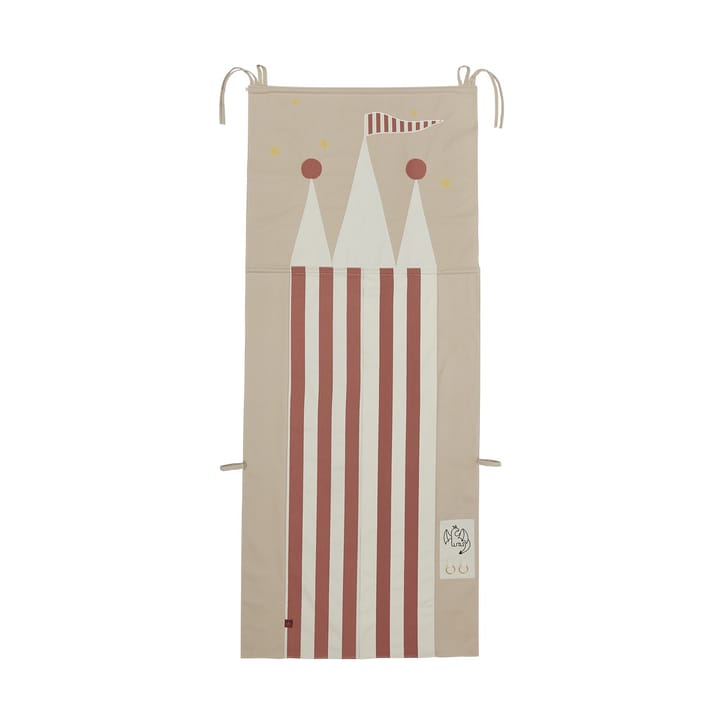 Cortina para porta Slott 78x190 cm - Clay-red - OYOY