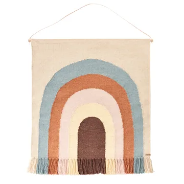 Decoração de parede Follow the rainbow 100x115 cm - Multi - OYOY