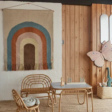 Decoração de parede Follow the rainbow 100x115 cm - Multi - OYOY