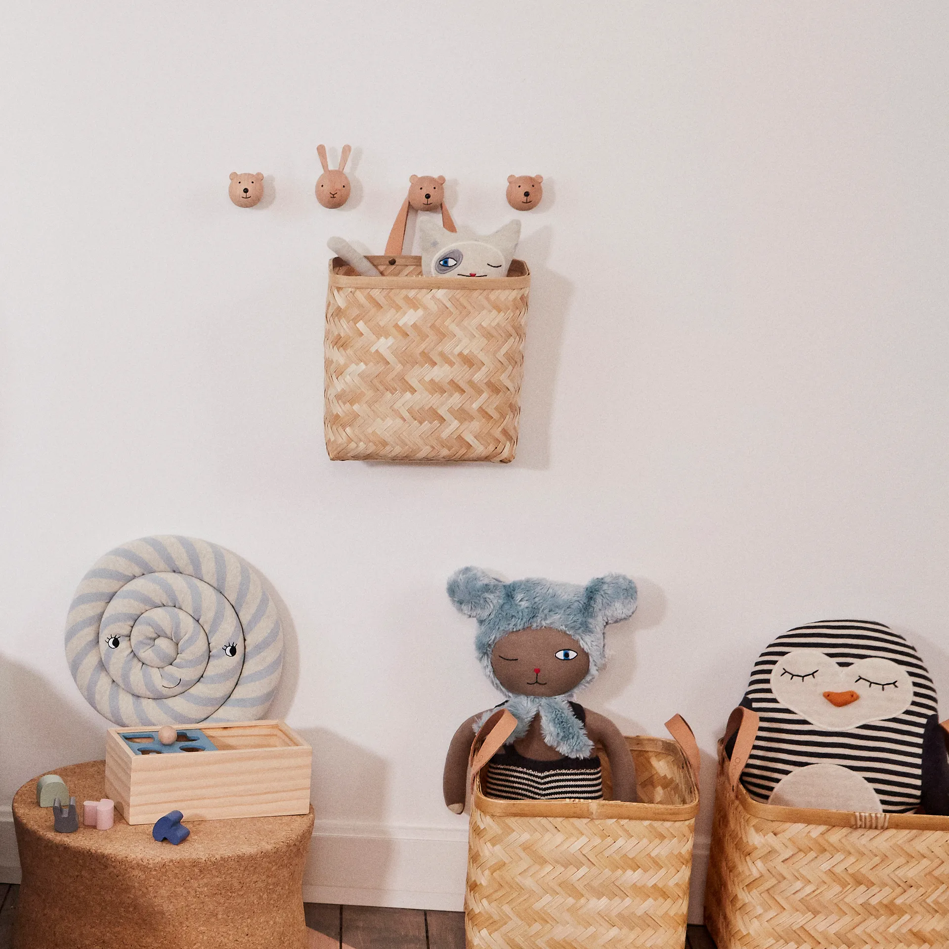 Gancho de parede OYOY Mini , Björn OYOY