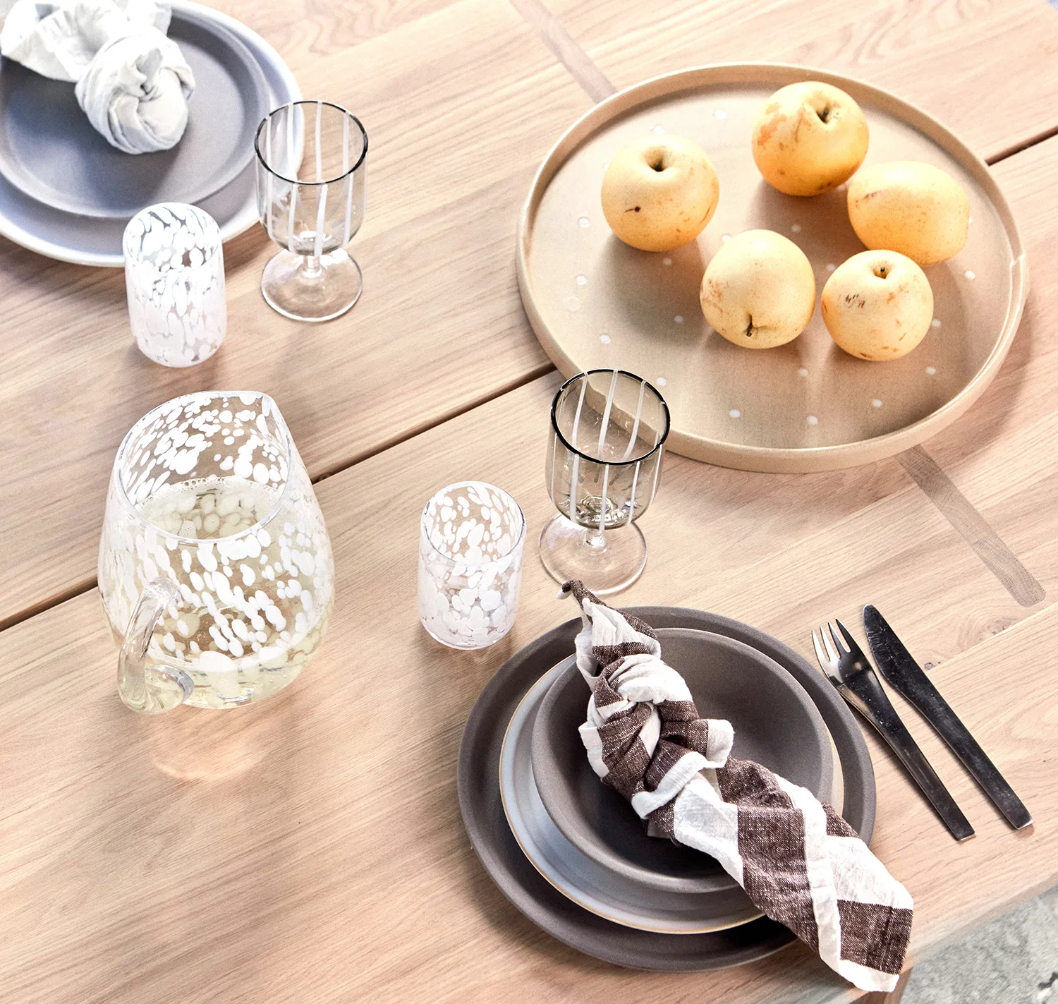 Jarra de água Jali, Branco OYOY