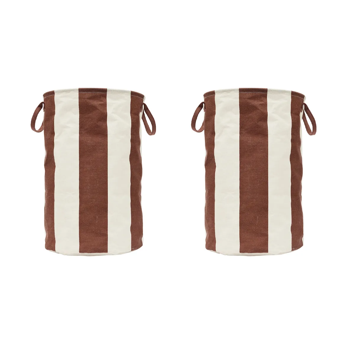 Kara cesto de arrumação grande Ø38x54 cm, Noz-moscada OYOY