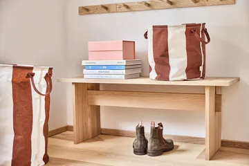 Kara cesto de arrumação grande Ø38x54 cm - Noz-moscada - OYOY