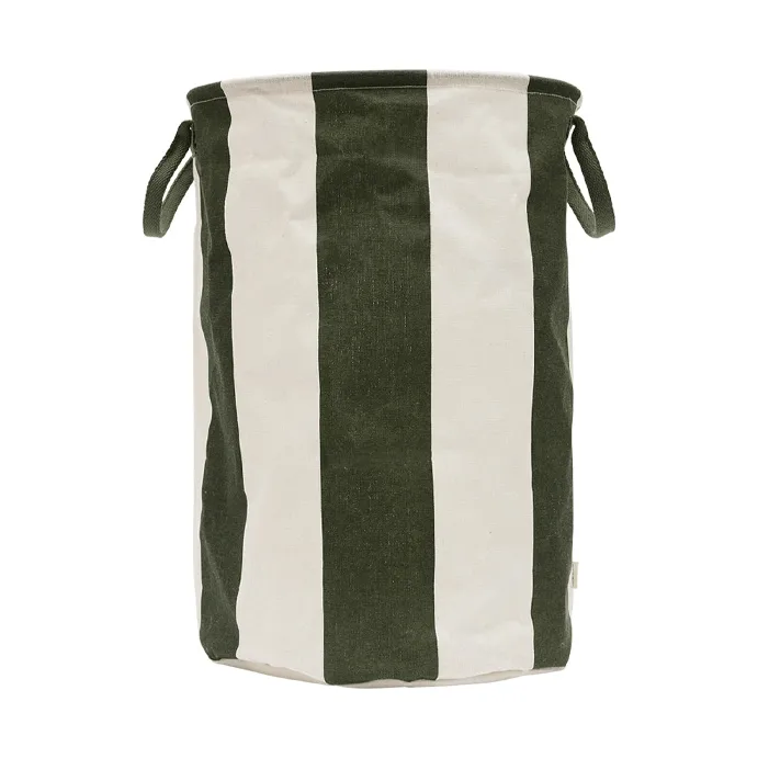 Kara cesto de arrumação grande Ø38x54 cm - Verde escuro - OYOY
