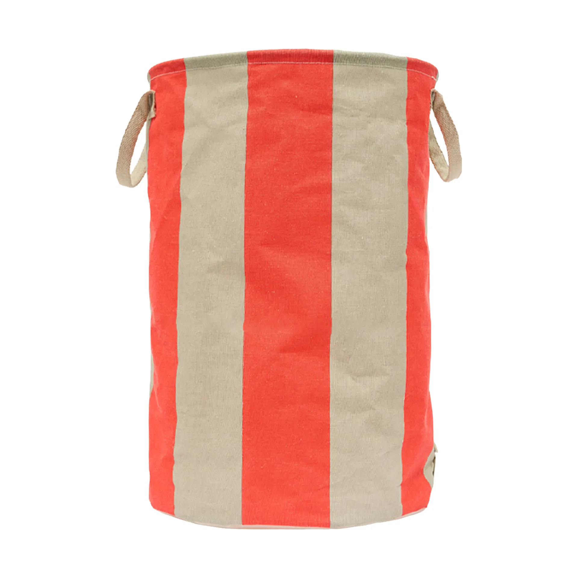 Kara cesto de arrumação grande Ø38x54 cm, Vermelho cereja OYOY