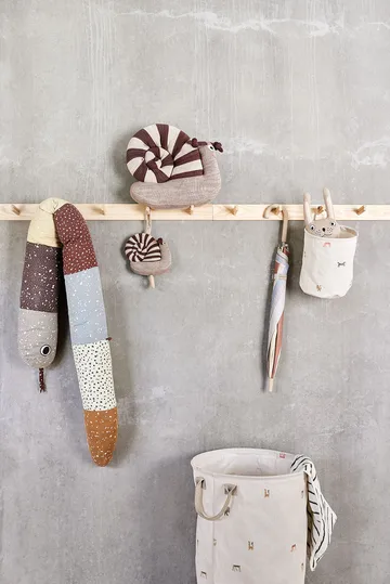 Moira cesta de arrumação pequena Ø18x22 cm 2 peças - Multicolor - OYOY