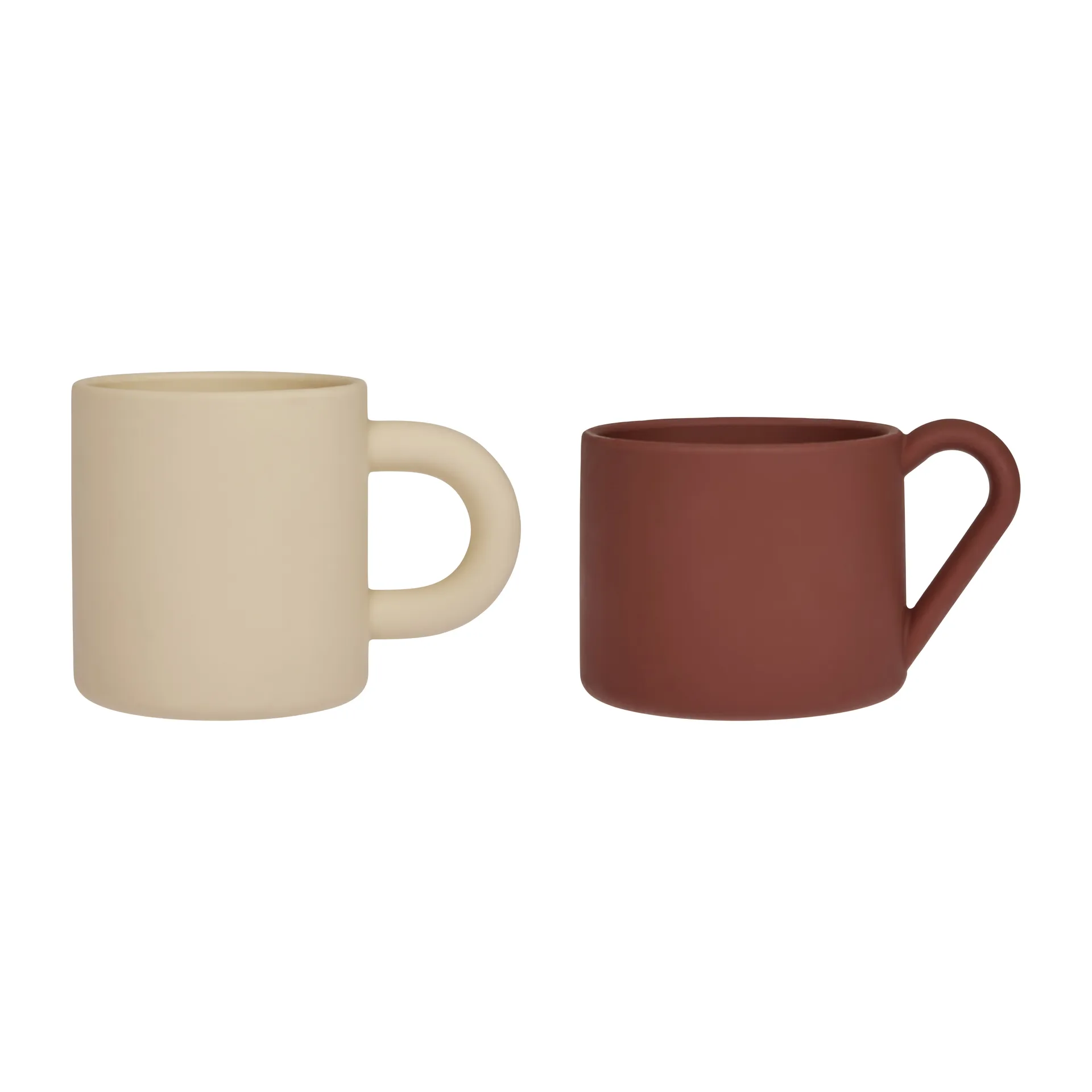 Nomu xícara infantil 2 peças, Vanilla-Nutmeg OYOY