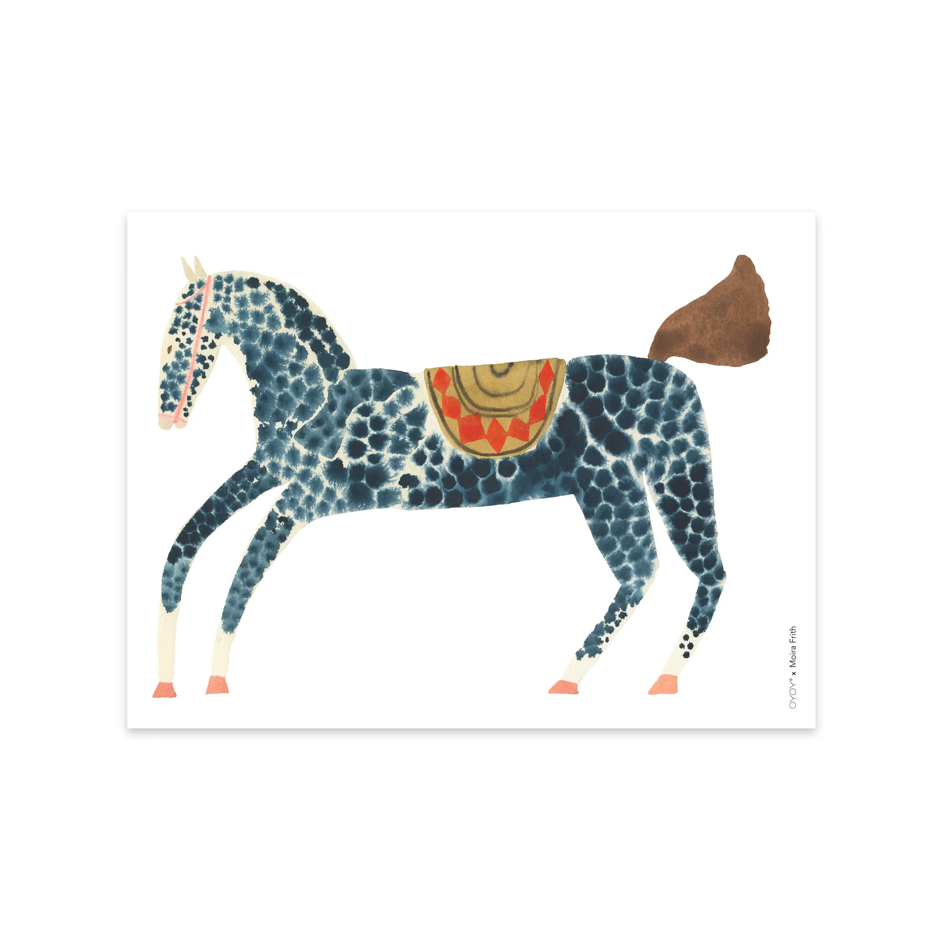 Póster Pelle Pony 30x40 cm, multi OYOY