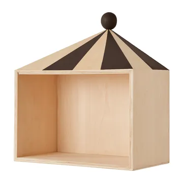 Prateleira Circus 30x33 cm - Nature-dark - OYOY