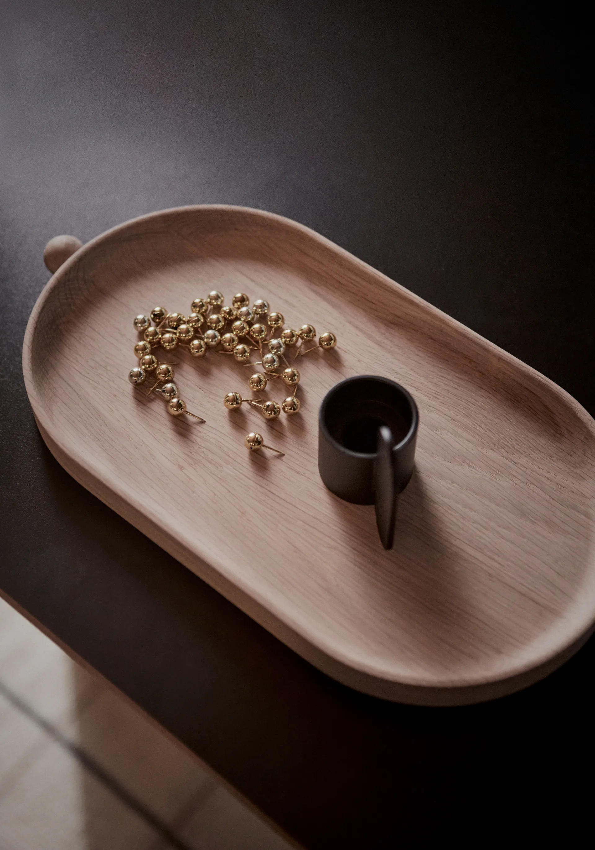 Tabuleiro de madeira Inka 18x34 cm, Nature OYOY