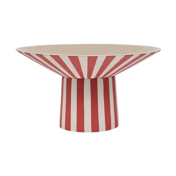 Toppu centro de mesa alto Ø30x17 cm - Vermelho-pêssego - OYOY