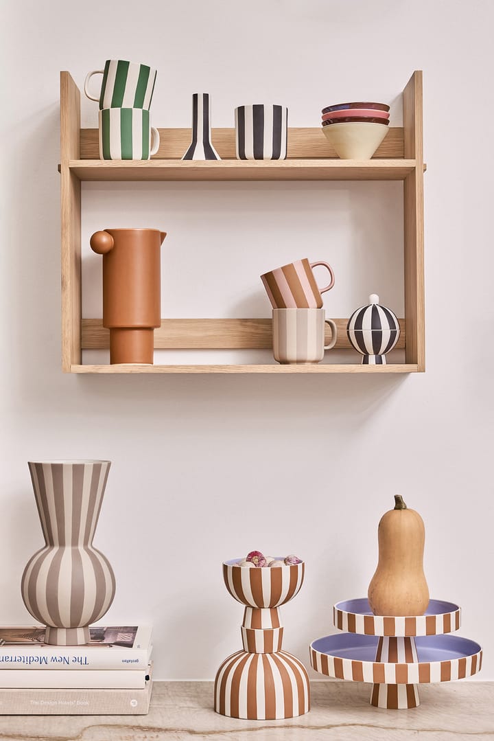 Toppu travessa Ø20 cm, Caramelo-lavanda OYOY