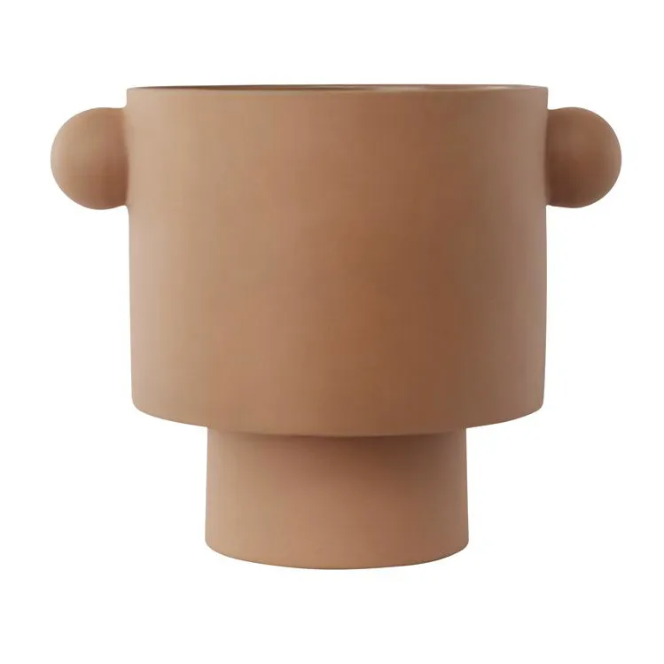 Vaso de flores grande Inka Kana, camel OYOY