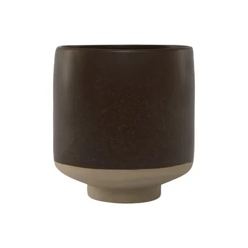 Vaso de flores Hagi Ø17,5 cm - brown - OYOY