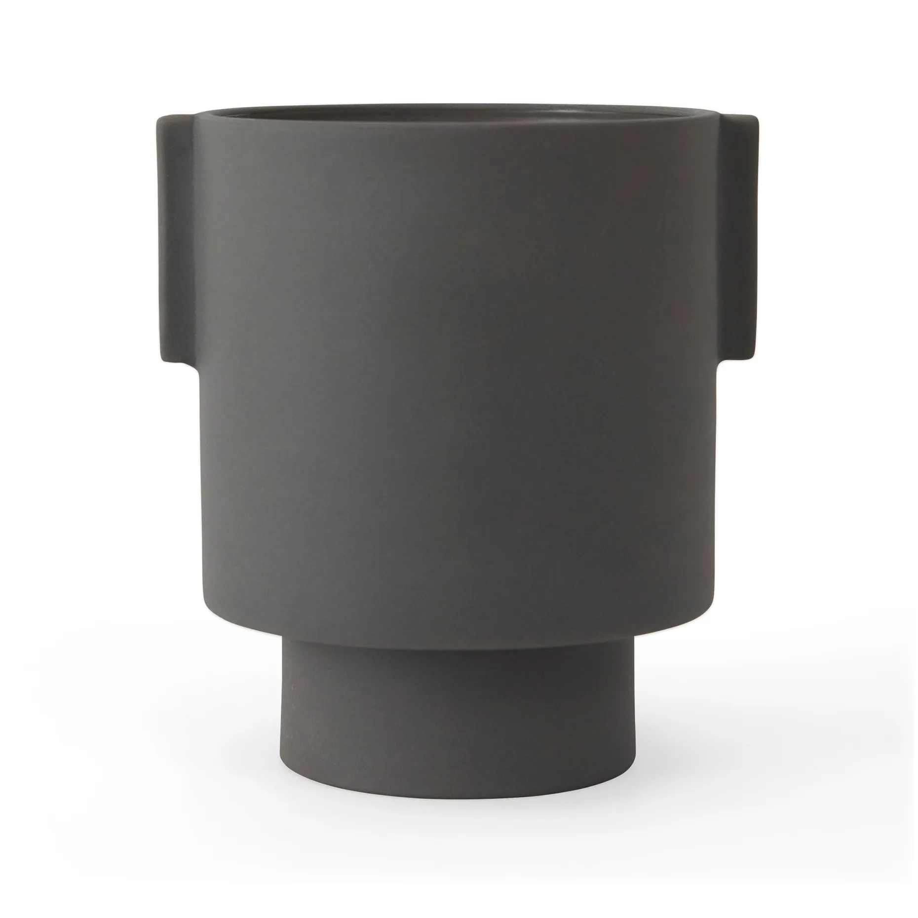 Vaso de flores médio Inka Kana, Cinza OYOY
