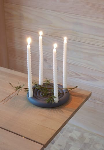 Vela de advento Savi Ø24,5 cm - Midnight blue - OYOY
