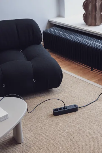 Alma Power Bar régua de tomadas - Midwinter black - palett3