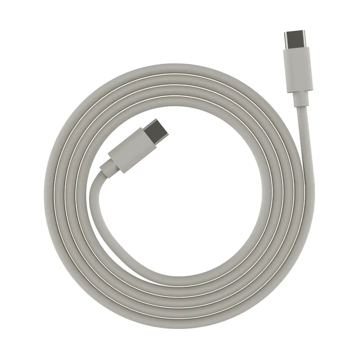 Cabo USB-C para USB-C 240 W - Sandhamn bege, 2 m - Palett3