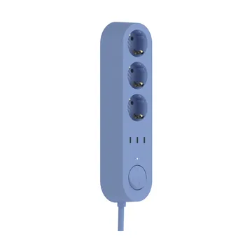 Alma Power Bar régua de tomadas - Kattegatt blue - Palette