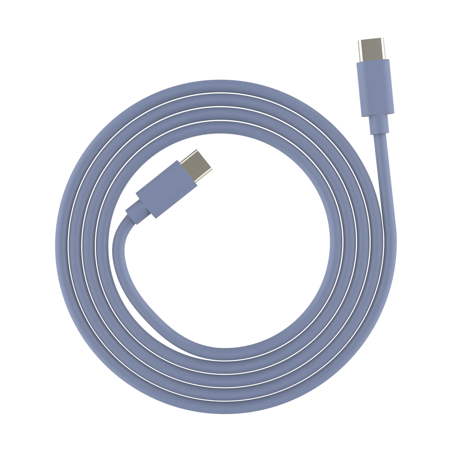 Cabo USB-C para USB-C 240 W, Kattegatt blue, 2 m Palette