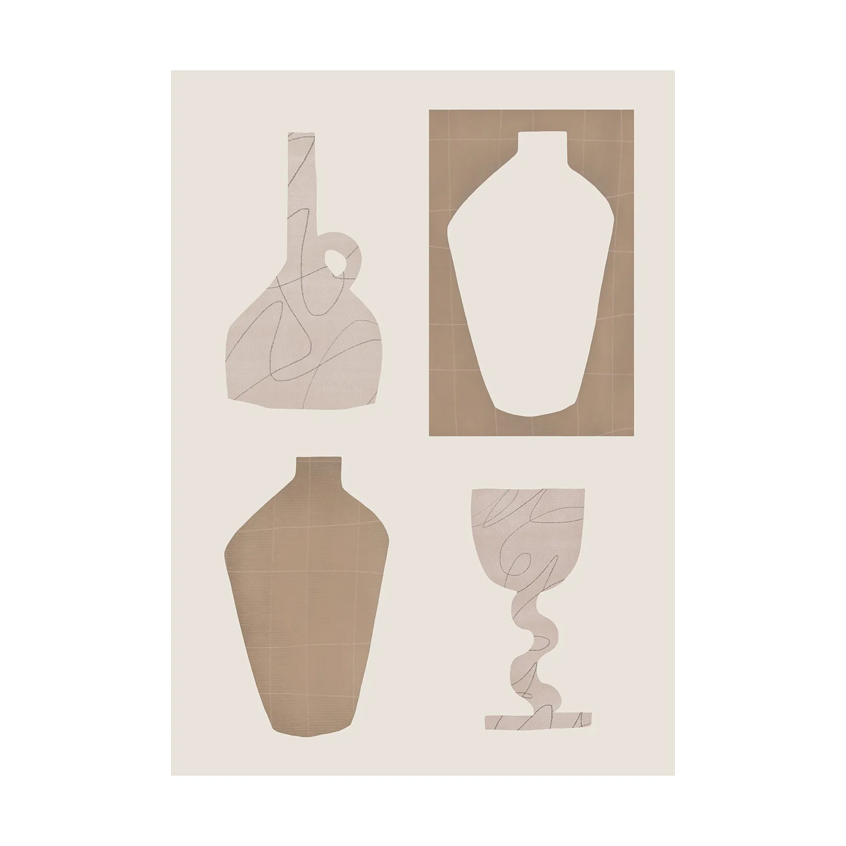 Cartaz Vessel 01, 50x70 cm Paper Collective