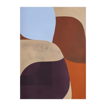 Painted Shapes 02 póster - 30x40 cm - Paper Collective