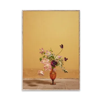 Póster Blomst 02 Ochra - 30x40 cm - Paper Collective
