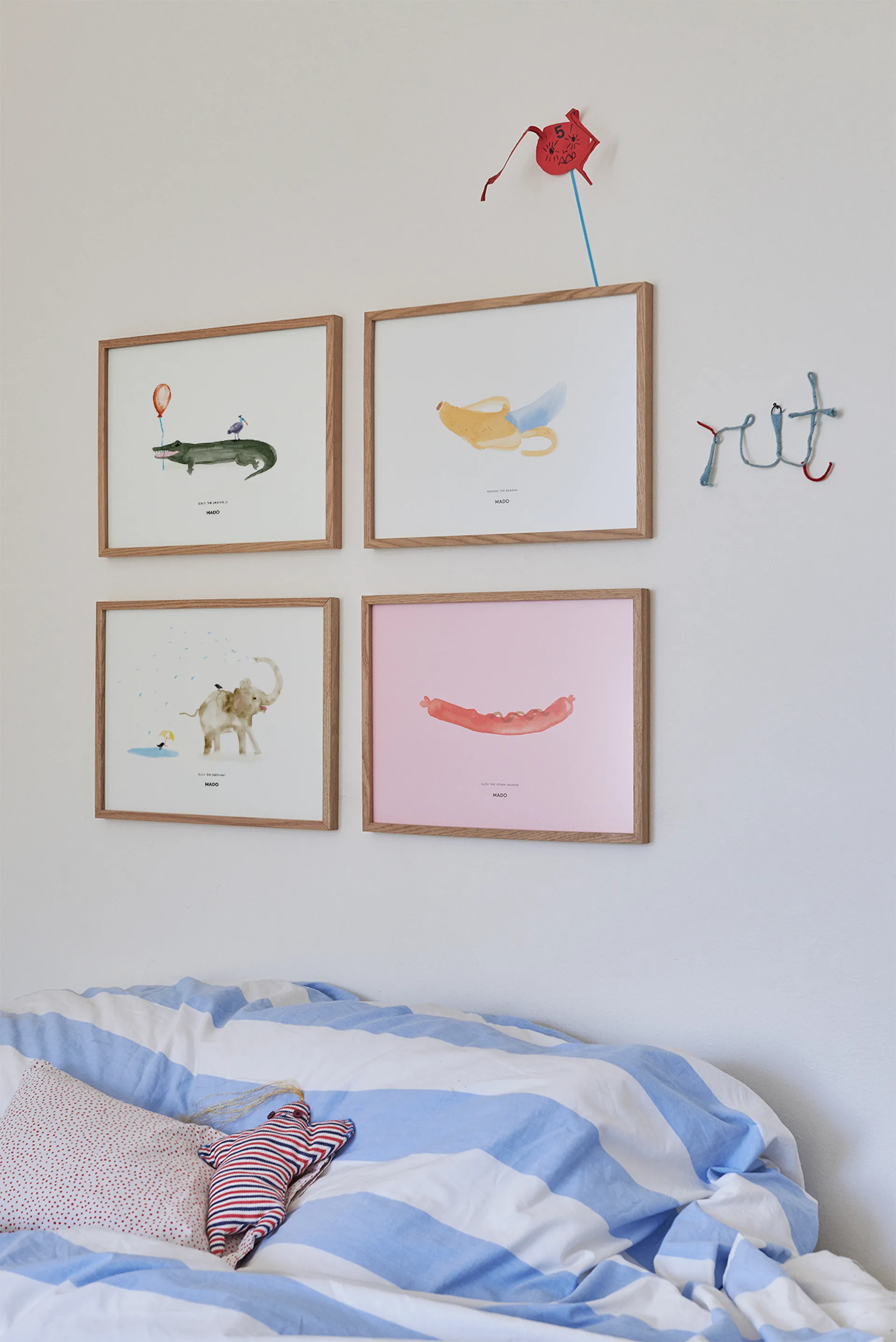 Poster Coco the Crocodile , 30x40 cm Paper Collective