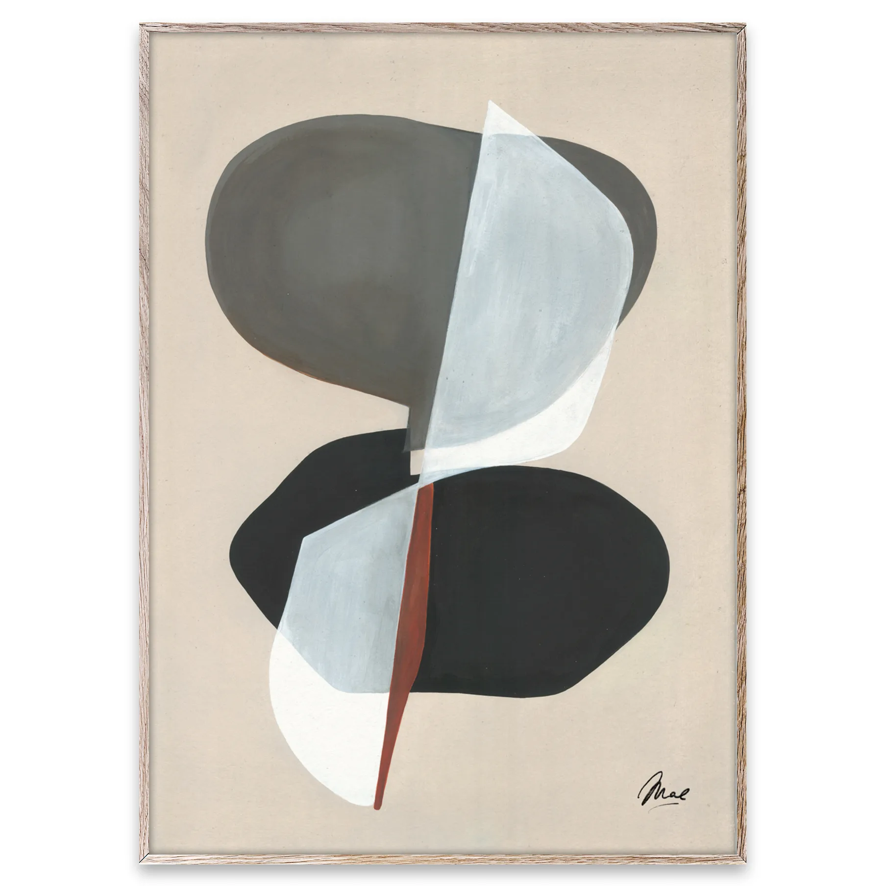 Póster Composition 01, 70x100 cm Paper Collective