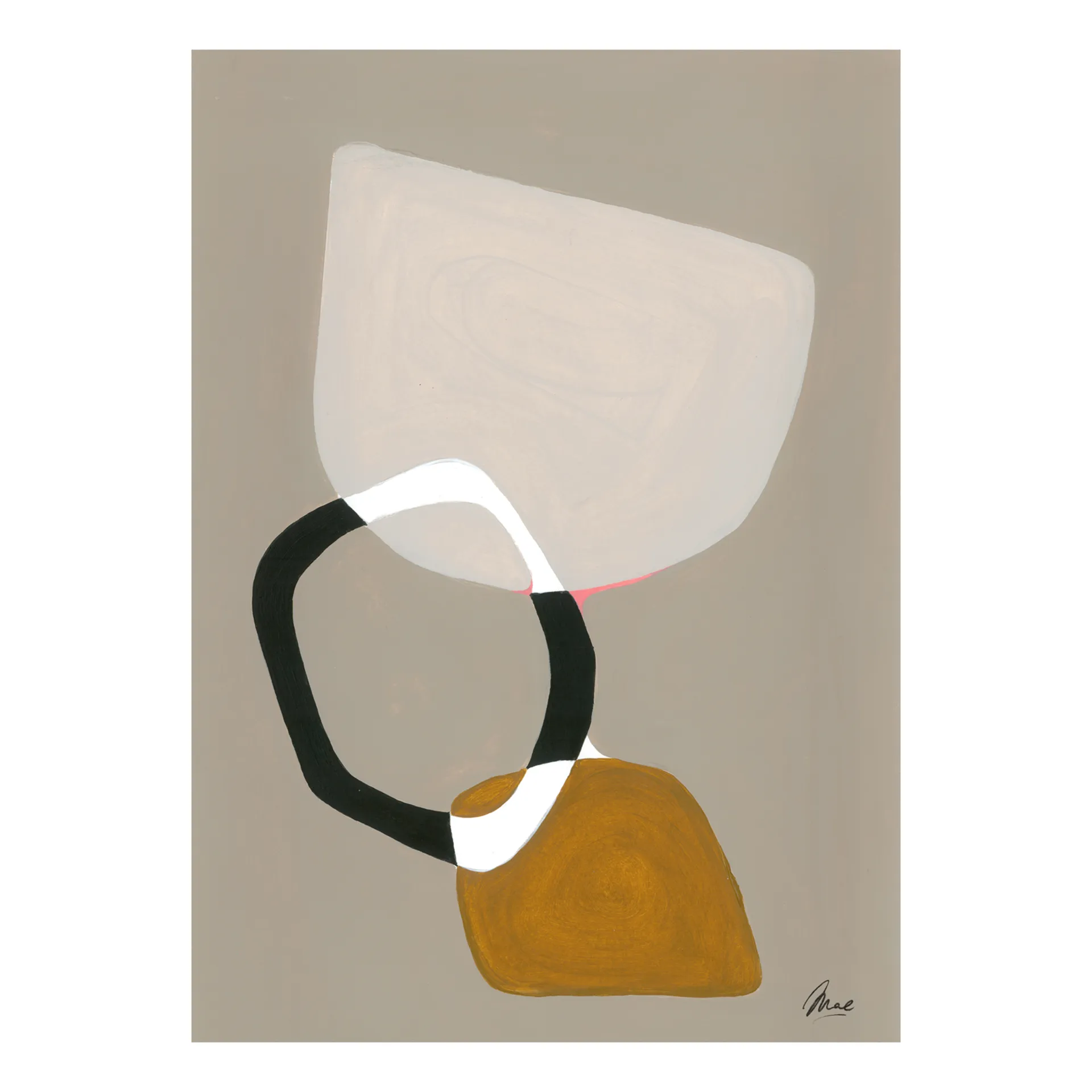 Póster Composition 03, 50x70 cm Paper Collective