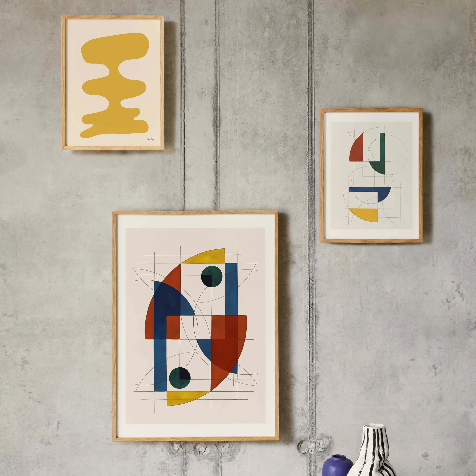 Póster Constructions 02, 50x70 cm Paper Collective