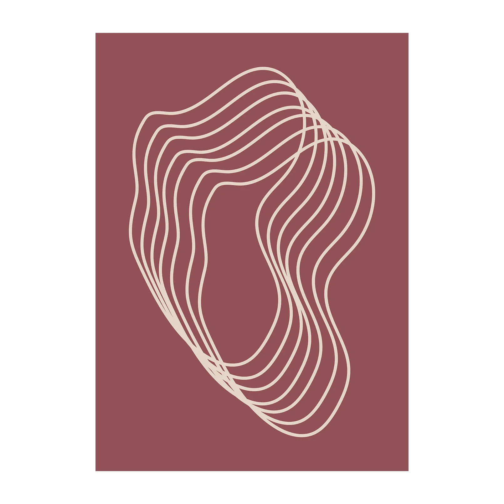 Póster Echo 01 , 30x40 cm Paper Collective