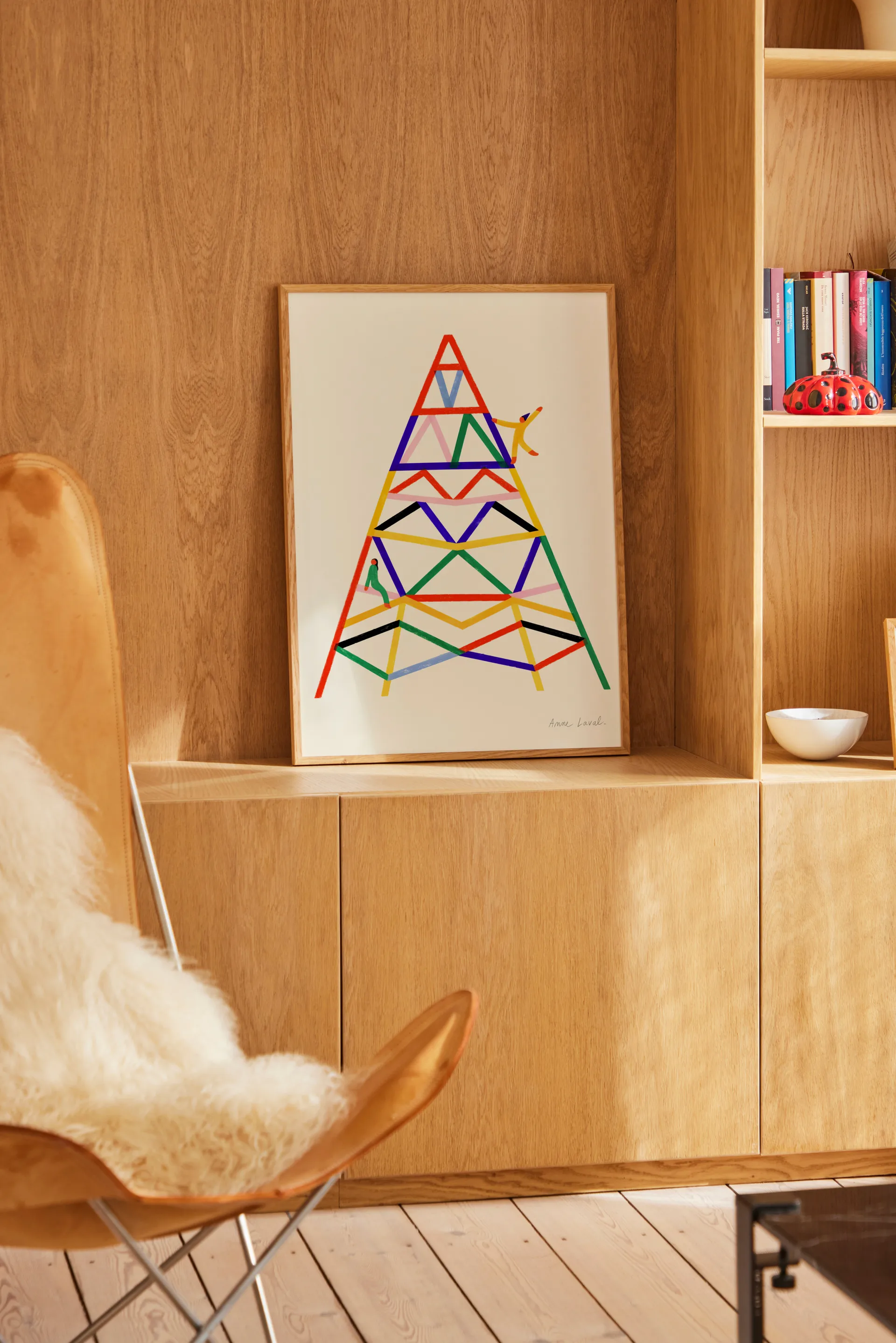 Pôster Escalader , 50x70 cm Paper Collective