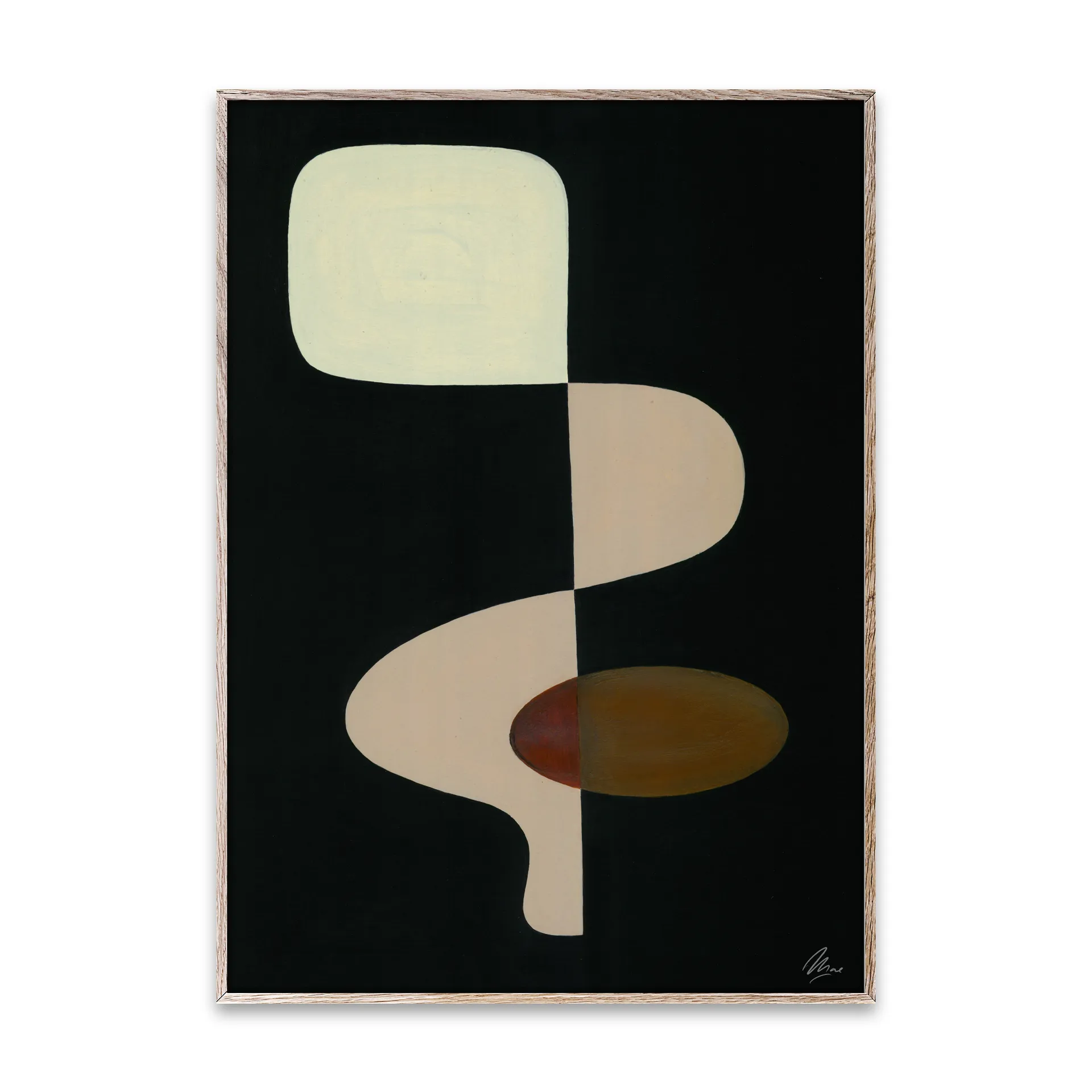 Póster Faces 02, 50x70 cm Paper Collective