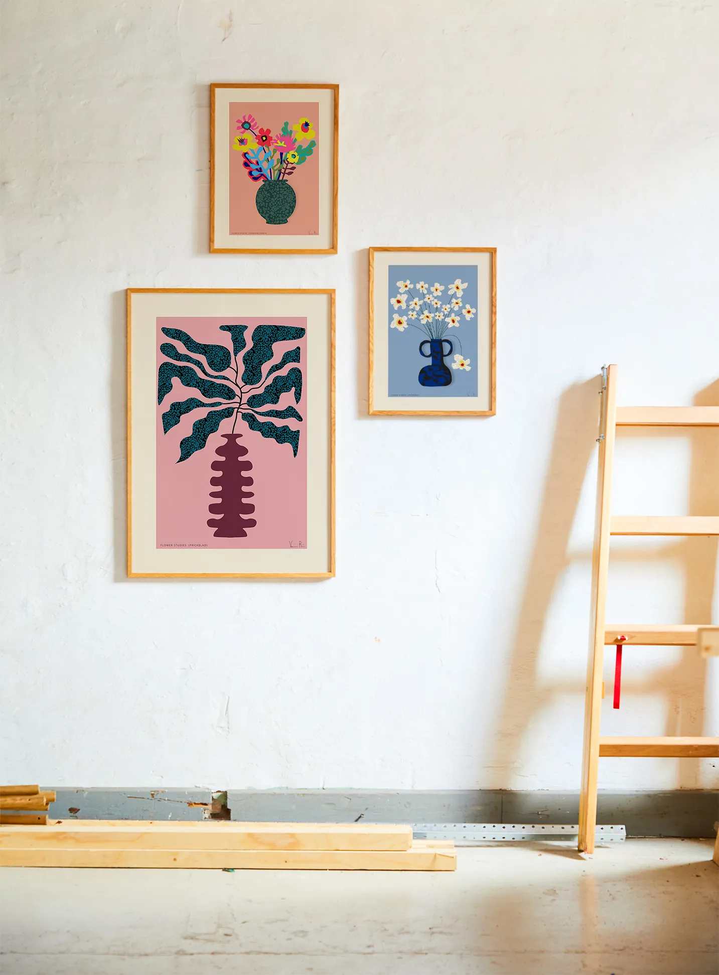 Poster Flower Studies 04 (Olho Estrelado), 30x40 cm Paper Collective