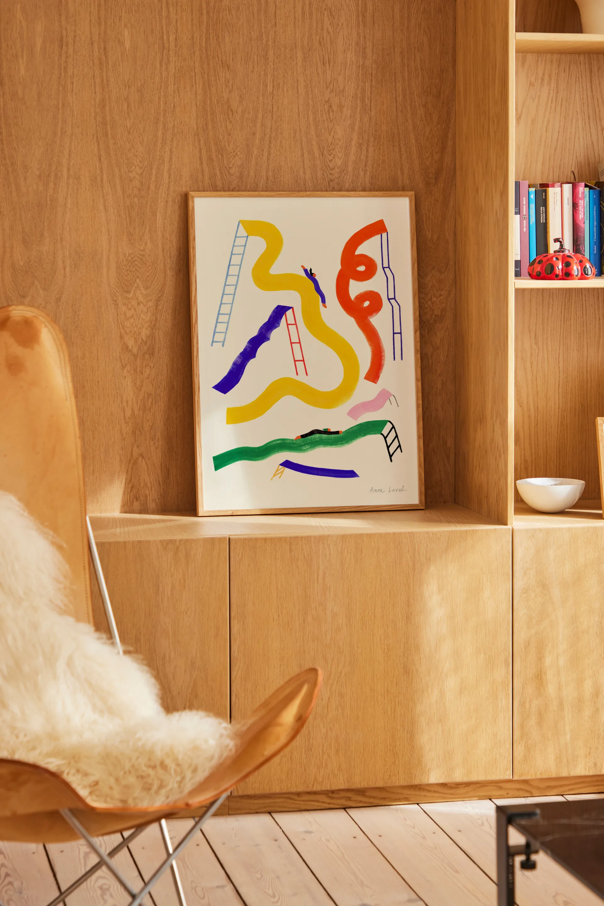 Pôster Glisser , 50x70 cm Paper Collective