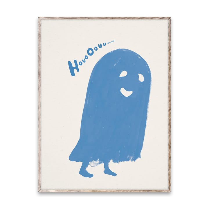 Póster HouoOouu azul, 30x40 cm Paper Collective