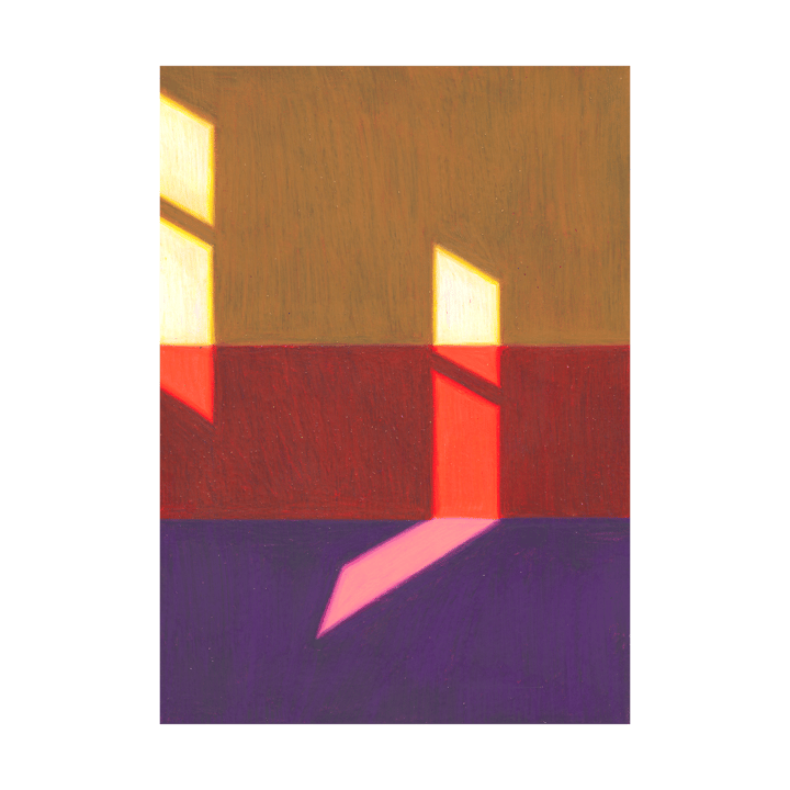 Pôster Les Vacances 01 - 30x40 cm - Paper Collective