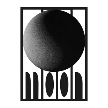 Poster Moon - 30x40 cm - Paper Collective