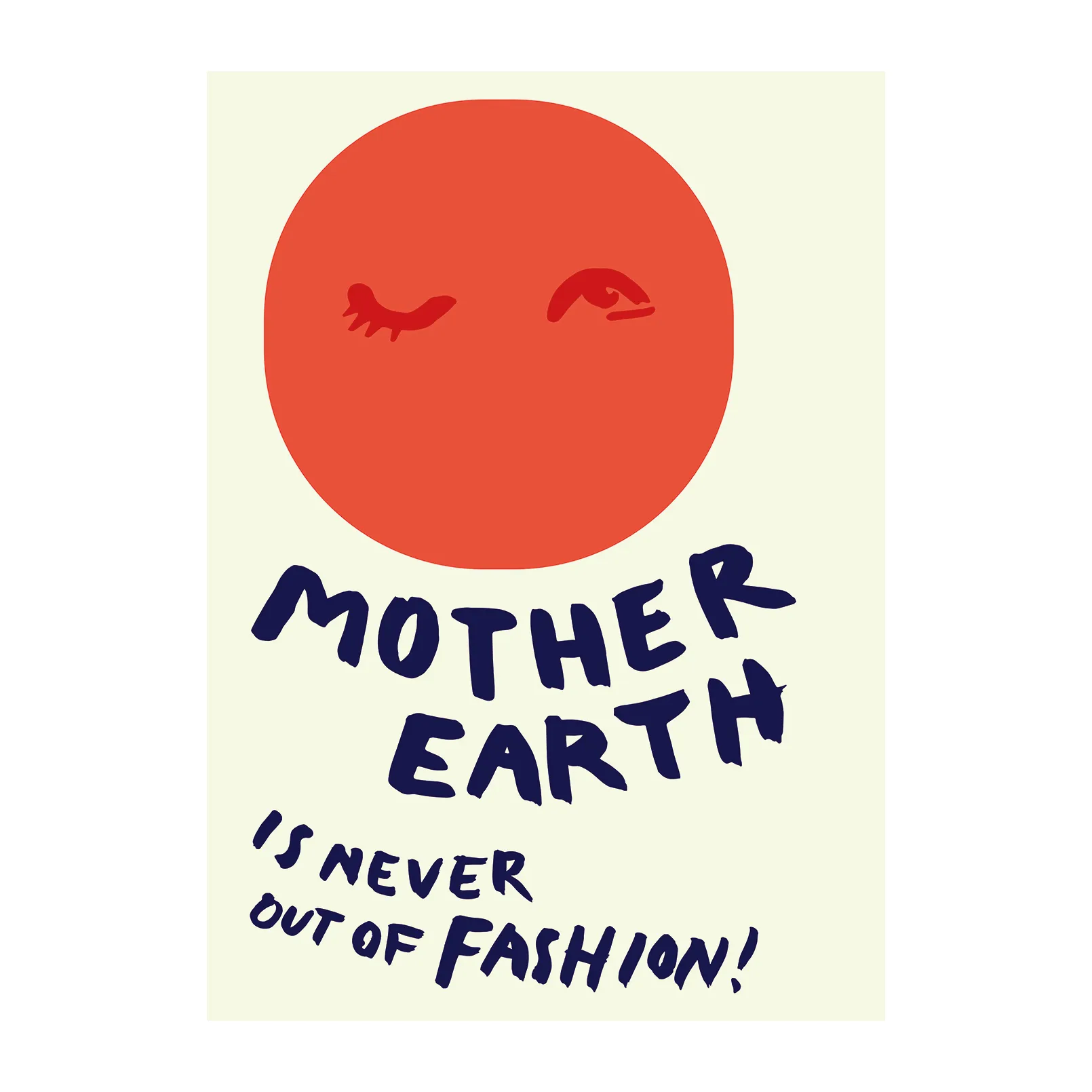 Póster Mother Earth, 50x70 cm Paper Collective