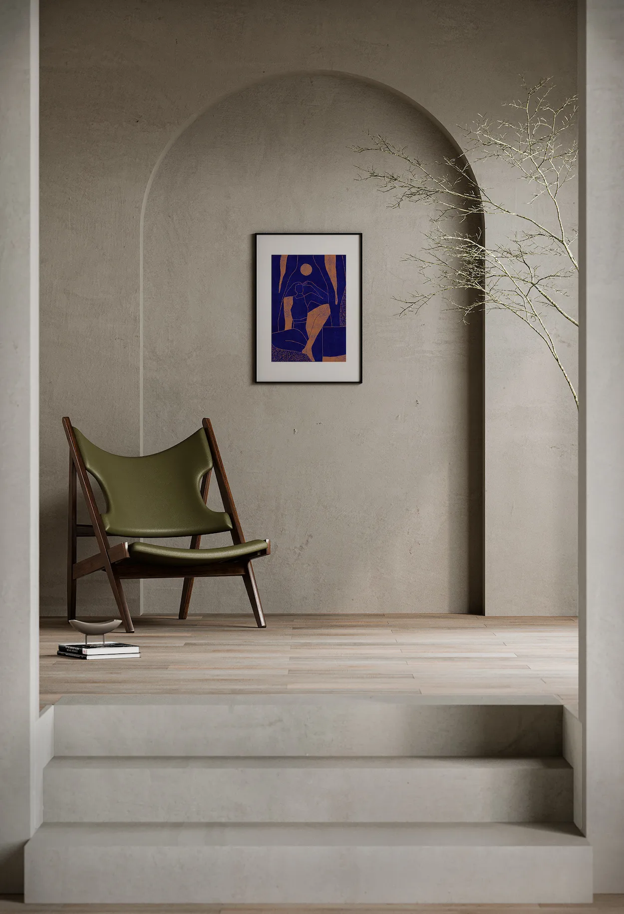 Póster Mujer y Calor 01, 50x70 cm Paper Collective