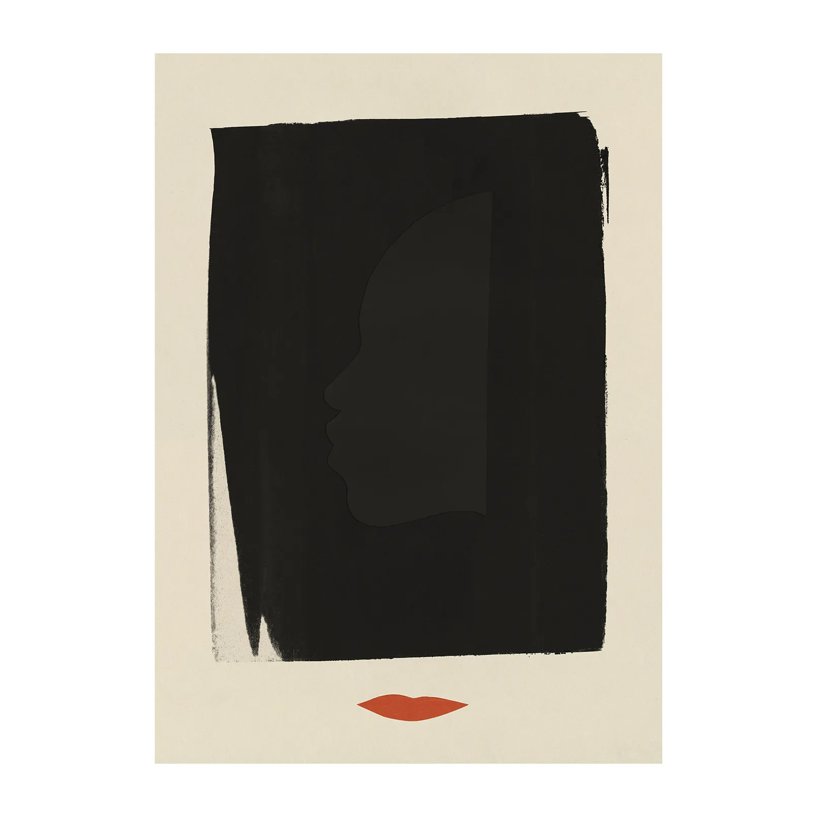 Poster Red Lips, 30x40 cm Paper Collective